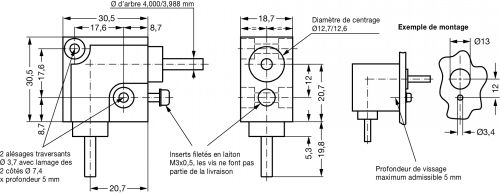 Renvoi d'angle miniature - Plan