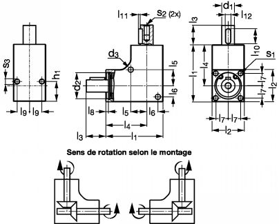 Renvoi d'angle miniature - Plan