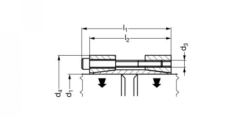 Accouplement rigide M - Plan