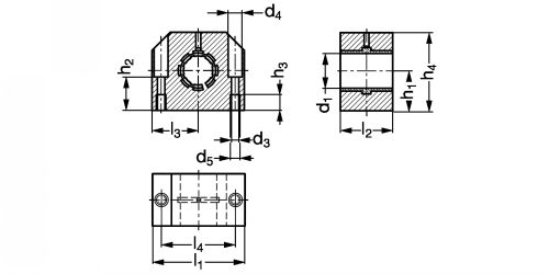 Palier lisse en polymère - Plan