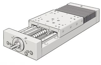 Table de précision sur rails