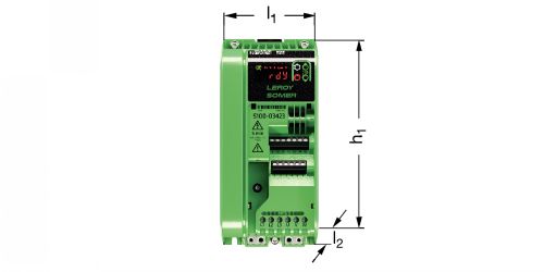 Variateur Commander S100 - Plan