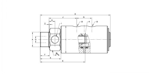 Joints tournants DEU-PLEX air et hydraulique