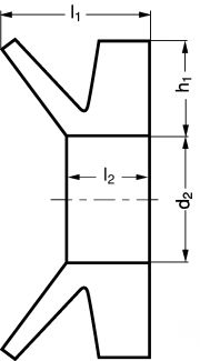 Joint V-ring profil A pour arbre tournant - Plan