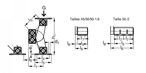 Elément oscillant AB-LF - Plan