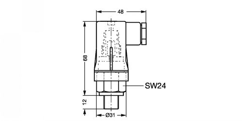 Pressostat - Plan