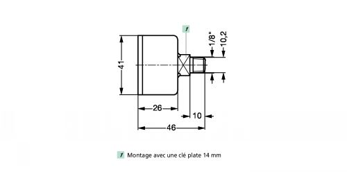 Manomètre de précision - Plan