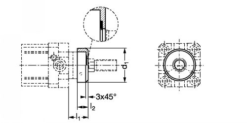 Racleur de tige - Plan