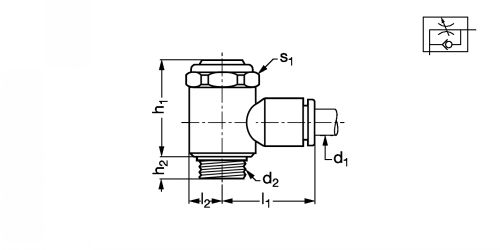 Régleur de débit cylindrique - Plan