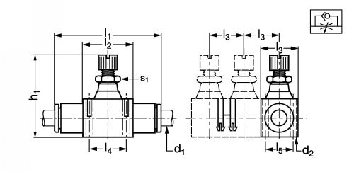 Régleur de débit - Plan