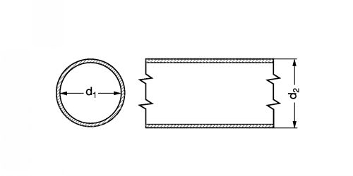 Tube calibré polyamide 12 - Plan