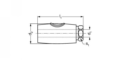 Corps coupleur ISO B - Plan