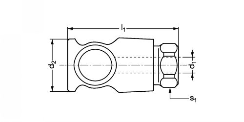 Corps coupleur ISO C - Plan