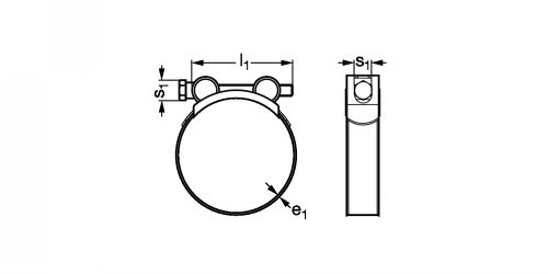 Collier robuste - Plan