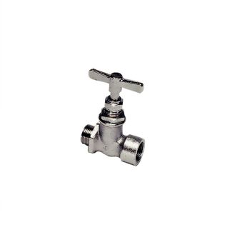 Robinet pointeau 2 voies mâle/femelle BSP cylindrique - LEGRIS 0501