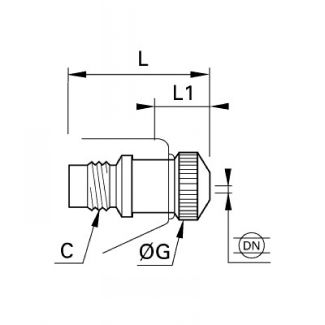 Embout standard - LEGRIS 069A - Plan