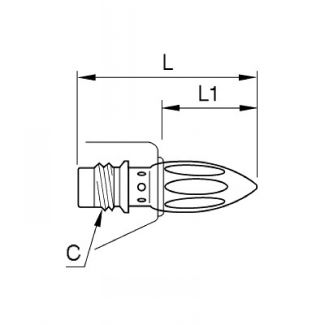 Embout à effet COANDA - LEGRIS 069K - Plan