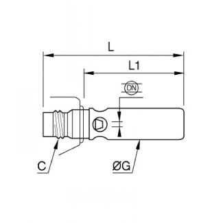 Embout à effet VENTURI - LEGRIS 069M - Plan