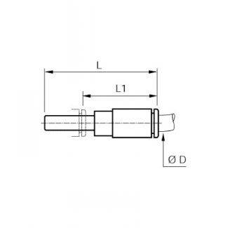 Raccord auto-obturant encliquetable - LEGRIS 3160 - Plan