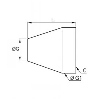 Multi-connecteur cylindrique coiffe de protection - LEGRIS 3329 - Plan