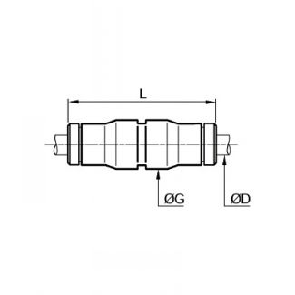 Union double égale - LEGRIS 3606 - Plan