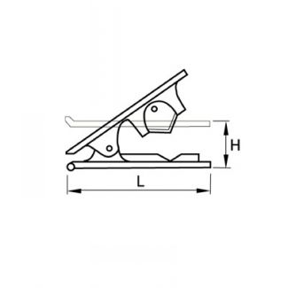 Coupe-tubes - LEGRIS 3B01 - Plan