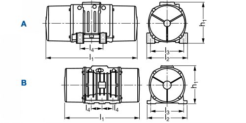 Motovibrateur Electrique MVSI - Plan