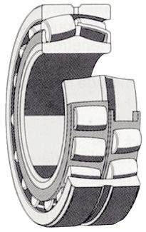 Roulement à rotule sur rouleaux, exécution CC/W33 - alésage cylindrique