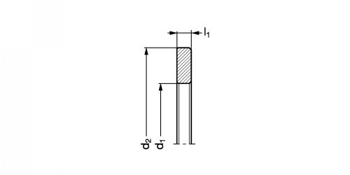 Rondelle de butée à rouleaux - Plan R8-117