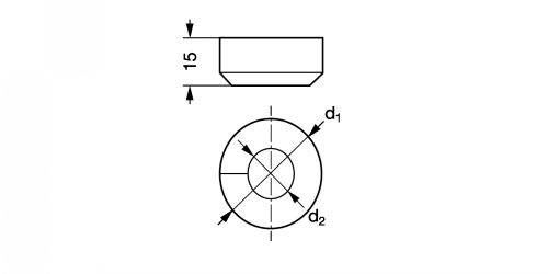 Adaptateur en mousse étanche - Plan