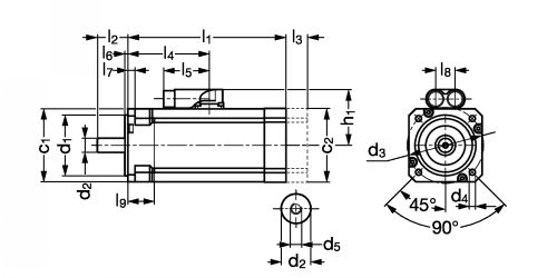 Moteur brushless synchrone EZ - Plan