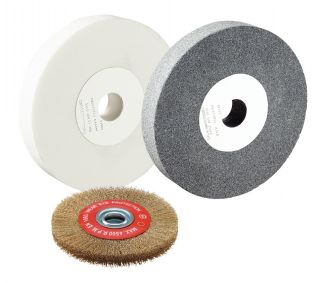 Accessoires pour tourets TM - Meules et brosses