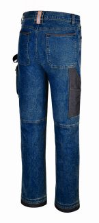 Pantalon jeans de travail élastifié - T62-7530
