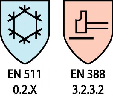 Gant enduit HPT Ninja Ice - Plan