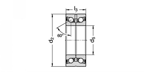 Forme d'usinage standard d'extrémité de vis zln fixe (Schéma #2)