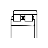 Symbole Roulement à rouleaux cylindriques à deux rangées, de super précision Série NN