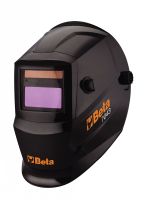 AUTO-DARKENING LCD MASK, FOR ELECTRODE WELDING, MIG/MAG, TIG AND PLASMA, SOLAR CELL POWER SUPPLY POUR SOUDAGE À L'ÉLECTRODE MIG/MAG, TIG ET PLASMA (Model : T63-7043)