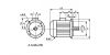 Moteur avec fixation à bride trous lisses B5 - LEROY SOMER