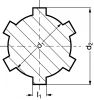 Arbre cannelé - Plan