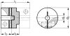 Accouplement rigide HFX - Plan