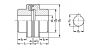 Accouplement à flector CO - Plan