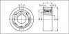 Roue libre type USNU - Plan