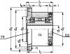 Roue libre type GL - Plan