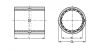 Douille lisse compacte - Plan