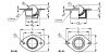 Bille porteuse à flasque - Plan