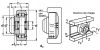 Guidage à galets combinés fortes charges - Plan