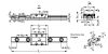 Guidage à billes miniature inox - Plan