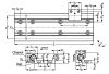 Guidage lisse à rail double et patin - Plan