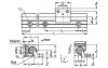 Guidage lisse à rail simple et patin - Plan