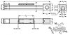 Module linéaire EP entraînement à courroie - Plan